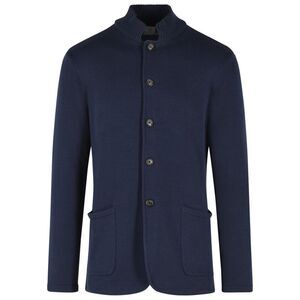 Eleventy Blue Cotton Sweater Men